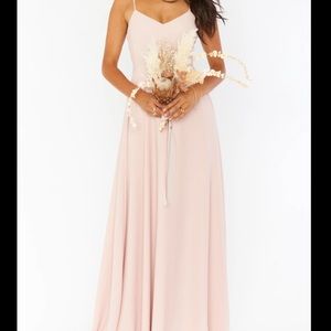 Small showmeyourmumu Dusty Blush Pink dress